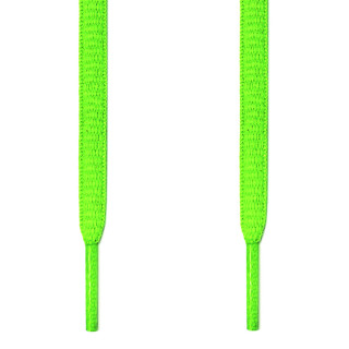 Ovale neon grønne snørebånd